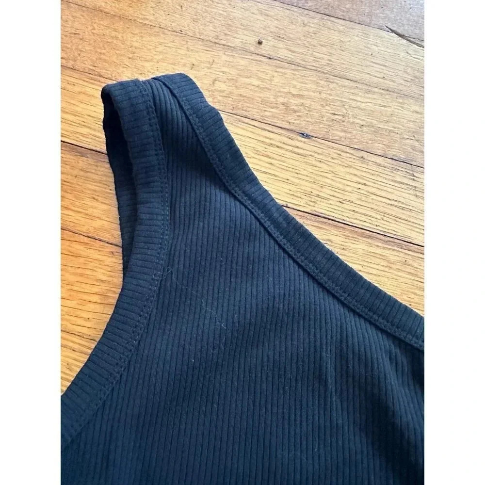 Shein Curve Women’s size 1x-large Black off shoulder cropped bandeau top - Picture 3 of 5